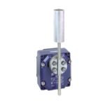 Telemecanique Sensors XCRT115 | Limit switch, Limit switches XC Standard, XCRT, metal enclosure zinc plated steel roller with lever, 2C/O