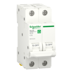 Schneider R9F32232 | Miniature circuit breaker (MCB), Resi9, 2P, 32A, C curve, 4500A (IEC/EN 60898-1)