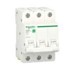 Schneider R9F32332 | Miniature circuit breaker (MCB), Resi9, 3P, 32A, C curve, 4500A (IEC/EN 60898-1)