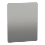 Schneider NSYMM108 | Plain mounting plate H1000xW800mm Galvanised sheet steel Reversible dimension