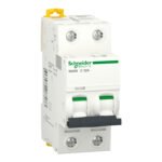 Schneider A9K24232  | Miniature circuit-breaker, Acti9 iK60N, 2P, 32 A, C curve, 6000 A (IEC 60898-1)