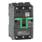 Schneider C11H3TM080L | Circuit breaker ComPacT NSXm H (70kA at 415VAC), 3 Poles 3d, 80A rating TMD trip unit, EverLink connectors