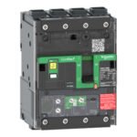 Schneider C11H44V025L | Circuit breaker, ComPacT NSXm 63H, 70kA/415VAC, 4 poles, MicroLogic 4.1 trip unit 25A, EverLink lugs