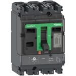 Schneider C10B3TM050 | Circuit breaker ComPacT NSX100B, 25kA at 415VAC, TMD trip unit 50A, 3 poles 3d