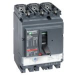 Schneider LV429764 | circuit breaker ComPact NSX100H, 70 kA at 415 VAC, MA trip unit 6.3 A, 3 poles 3d
