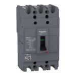 Schneider EZC100N3060 | circuit breaker Easypact EZC100N - TMD - 60 A - 3 poles 3d