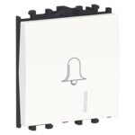 Schneider LMR1402001 | Easy Styl - 2 modules Bell Push-button - White