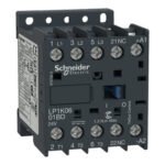 Schneider LP1K1201BD | TeSys K contactor - 3P - AC-3 <= 440 V 12 A - 1 NC aux. - 24 V DC coil