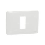 Schneider NU210118 New Unica | Cover frame, New Unica, 1 gang, 1 module, white