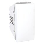 Schneider MGU3.103T.18 | Unica - rocker switch - 2-way - 10 AX 250 VAC - 1 m - white