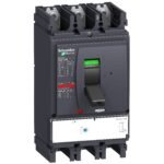 Schneider LV432750 | circuit breaker ComPact NSX400H, 70 kA at 415 VAC, MicroLogic 1.3 M trip unit 320 A, 3 poles 3d