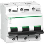 Schneider A9N18367 | Miniature circuit-breaker, Acti9 C120N, 3P, 100 A, C curve, 10000 A (IEC 60898-1), 10 kA (IEC 60947-2)