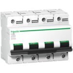 Schneider A9N18377 | Miniature circuit-breaker, Acti9 C120N, 4P, 125 A, C curve, 10000 A (IEC 60898-1), 10 kA (IEC 60947-2)