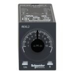 Schneider REXL2TMP7 Relay | On-delay timing relay - 0.1 s..100 h - 230 V AC - 2 OC