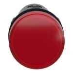 Schneider Electric XA2EVB4LC | Pilot light, plastic, red, Ø 22 mm, with integral LED, 24 V AC/DC