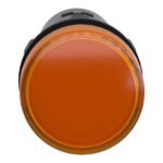 Schneider XA2EVB5LC Harmony | Easy Harmony XA2E, Monolithic pilot light, plastic, amber, Ø22, integral LED, screw clamp terminals, 24 V AC/DC
