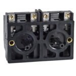 Schneider XESD1291 | Double contact block, Harmony XAC, spring return, 2 speed, snap action, 2NO+1 CO