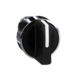 Schneider ZB4BD3 | Selector switch head, metal, black, Ø22, 3 positions, stay put
