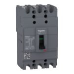 Schneider EZC100H3080 | circuit breaker Easypact EZC100H - TMD - 80 A - 3 poles 3d