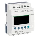 Schneider SR2B121BD | compact smart relay Zelio Logic - 12 I O - 24 V DC - clock - display
